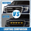 Toyota Tundra (2014-2020) Amber Black LED Grille Light with Bracket
