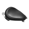 Harley Dyna Super Wide Glide Black Front Driver Rider Seat (2007-2017)