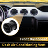 Ford F150 2004-2008 Center Outlet Black Dash AC Heater Air Vent