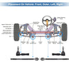 Chrysler 300 6pcs Front Inner Outer Tie Rod Ends (2005-2023)