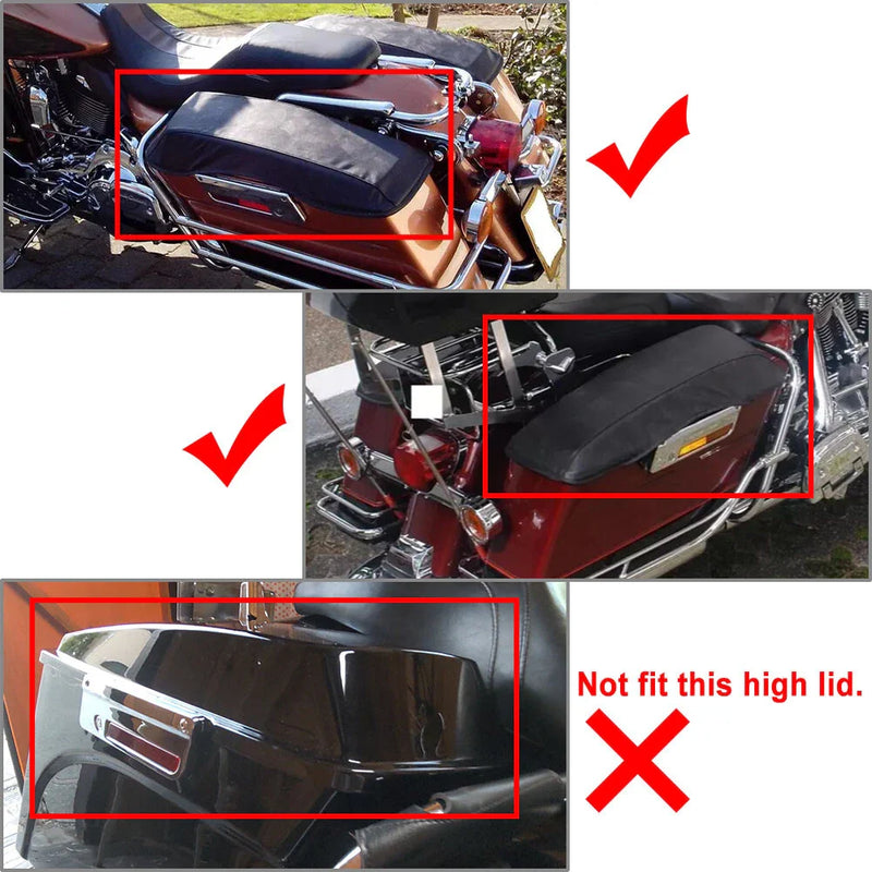 Harley Touring Saddlebag Lid Bra Covers (1993-2013)