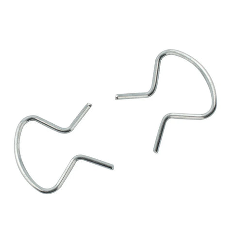Chevrolet Buick Pontiac 8 x Horseshoe Clips Zinc Plated