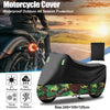 Motorcycle Cover / XXL / Full Cover Black Camouflage
