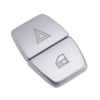 BMW 5 Series F10 F07 2 x Hazard Warning Switch Button Bezel Trim (2011-2017)