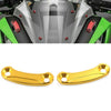 Kawasaki ZX-10R Rearview Mirror Block Off Base Plates Cover (2016-2021)