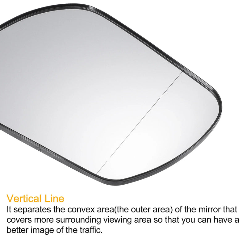 Mazda 3 6 Left Right Side Mirror Glass w/ Backing Plate (2004-2013)