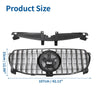 Mercedes-Benz GLE580 2022 Chrome Silver Tone Front Upper Bumper Grille