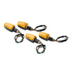 Suzuki GSF600 GSF650 GSF1200 Yellow Indicator Flasher Blinkers (1995-2006)