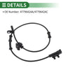 Dodge Challenger Rear Right ABS Wheel Speed Sensor