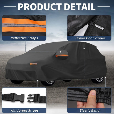 Mazda CX-90 Waterproof Spunlace Cotton Car Cover (2024-2024)