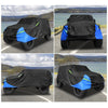 Jeep Wrangler JK JL 2-Door (2007-2021) UV Waterproof Black Blue SUV Car Cover