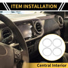 Toyota Tacoma AC Vent Dashboard Decoration Rings 1 x Set (2016-2023)