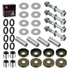 Arctic Cat 400 DVX Front Lower A-Arm Bushing Seal Bolt Kit (2004-2008)