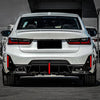 BMW 3 Series G20 Gloss Black Rear Lower Diffuser with LED Light (2023-2024)
