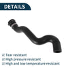 Volvo XC90 (2006-2014) - Rubber Black 1 Pcs Radiator Hose Water Pipe