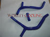 Honda CRF450R BLUE Silicone Radiator Hose Y Kit (2012)