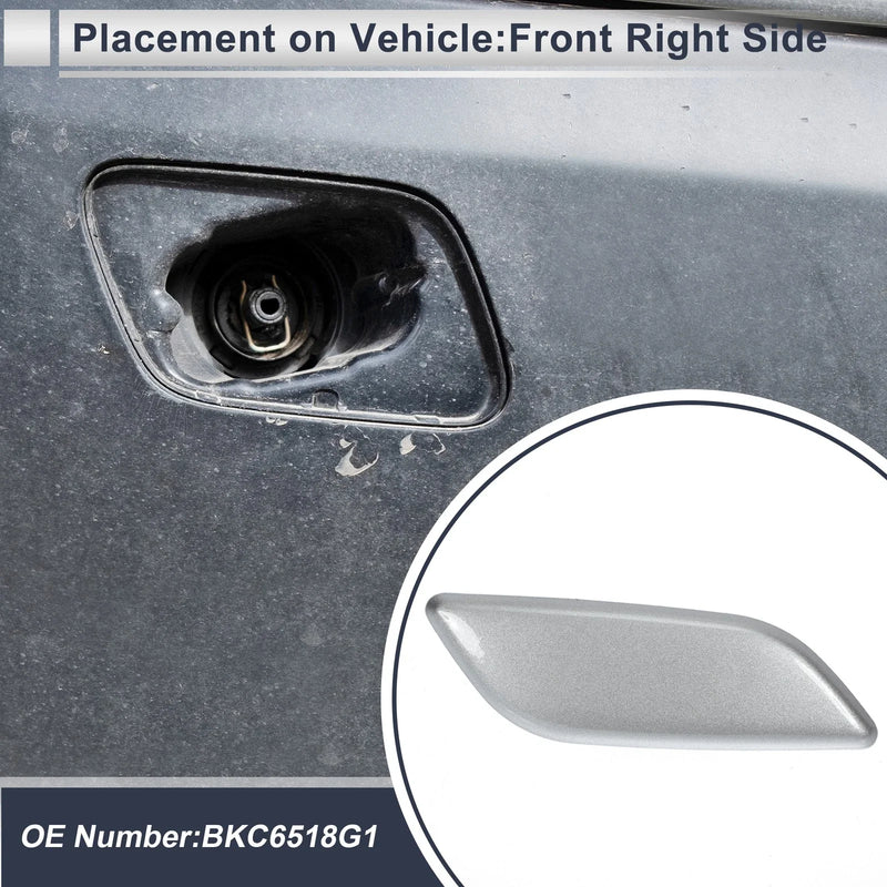 Mazda 3 Bumper Headlight Washer Nozzle Cover (2004-2009)