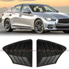 Infiniti Q50 Side Window Louver Shutter Cover Trim (2014–2023)