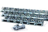 Pack 25 x Speed Clips Spire Clips Lug Nuts Chimney U Nut m6 6mm Fairing Clip