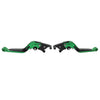 Honda CBR1000RR-R / SP CNC Green Extendable Brake Clutch Levers (2020-2022)