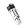 Car Truck Tire 4 x Bolt-in Valve Stems w/ Dust Caps (11.3mm)