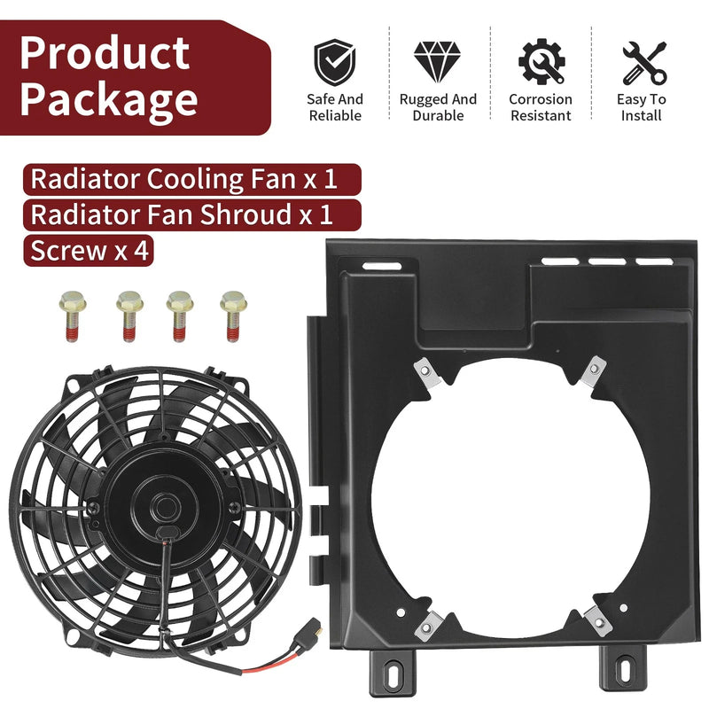 Polaris Sportsman Magnum Xpedition Radiator Cooling Fan