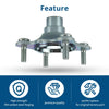 Honda TRX350 Rancher 2 x Front Wheel Hub (2000–2006)