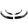 BMW 5 Series G30 M Sport Gloss Black Front Bumper Spoiler Lip (2017-2020)