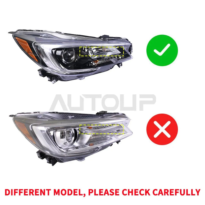 Subaru Ascent Left Side Headlight Halogen (2019–2020)