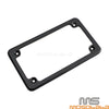 Harley Scooter Chopper 4" x 7" Chrome License Plate Frame Bracket
