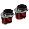 Honda CB650 / 750 / 900 / 1000 / 1100 / CBX 4 Pcs Performance Oval Pod Filters