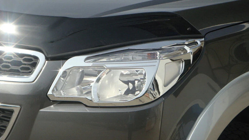 Chevy Holden Colorado Chrome Headlight Cover Trim (2012-2016)