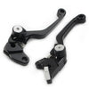 Kawasaki KLX250 D-Tracker Aluminum Pivot Dirt Clutch Brake Levers (1993-1997)