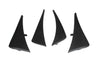Chevrolet Corvette C7 Mudguards Fender Splash Mud Flaps (2014-2019)