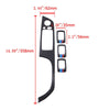 BMW M3 E90 E92 E93 Carbon Fiber Window Lift Switch Button Panel Cover