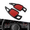 Audi A3 A4 A5 A6 A7 S4 S5 Black Steering Wheel Paddle Shifter Extensions