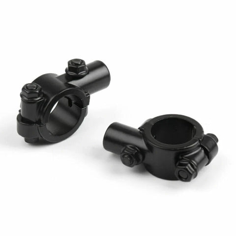 Motorcycle Bike - 10MM Thread Mirror Mount 1" Handlebar Clamp