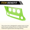 Jeep Wrangler JK JKU (2011-2017) Light Green AC Switch Control Cover Trim