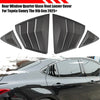 Toyota Camry Rear Window Vent Louver Covers