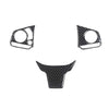 For 2017-2018 Honda CRV Carbon Fiber Steering Wheel Remote Control Sticker Trim