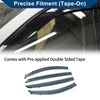 Chevrolet Aveo Hatchback Window Visors Window Deflectors (07-11)