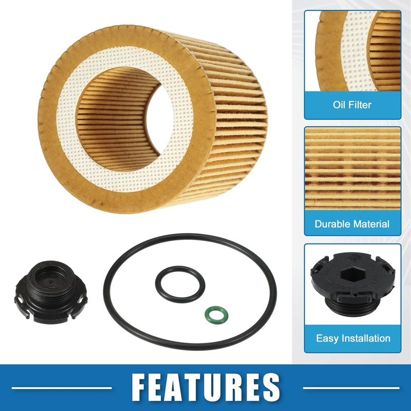 BMW 325i Engine Oil Filter Set No.11427566327 with O Ring (2006-2013)