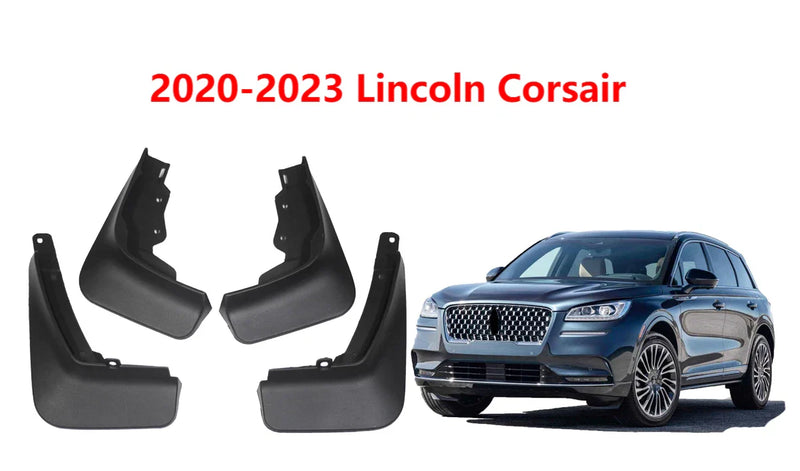 2020-2023 Lincoln Corsair Mud Flaps Splash Guards (2020-2023)