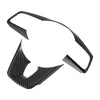 Kia Carbon Fiber Pattern Black Interior Steering Wheel Covers
