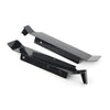 Harley Road King Saddlebag Filler Panels 2 x Solid Strips Black (2009-2023)