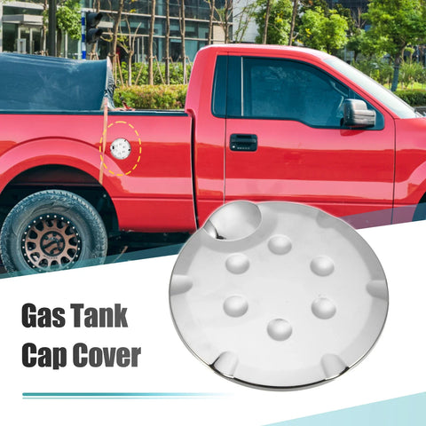 Ford F-150 Chrome Plated Fuel Tank Filler Cap Cover (2004-2023)