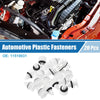 Chevrolet Plastic White 20 Pcs Door Panel Clips