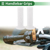 Grips 25mm Motorcycle Hand Grips Cover Handlebar Cover TPU White