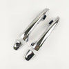 Outer Door Handle Chrome Front Pair Fits Toyota Hilux Revo SR5 4D Pickup 2015-19