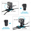 Action Camera & Phone Adjustable Camera Fence Mount Stand Holder